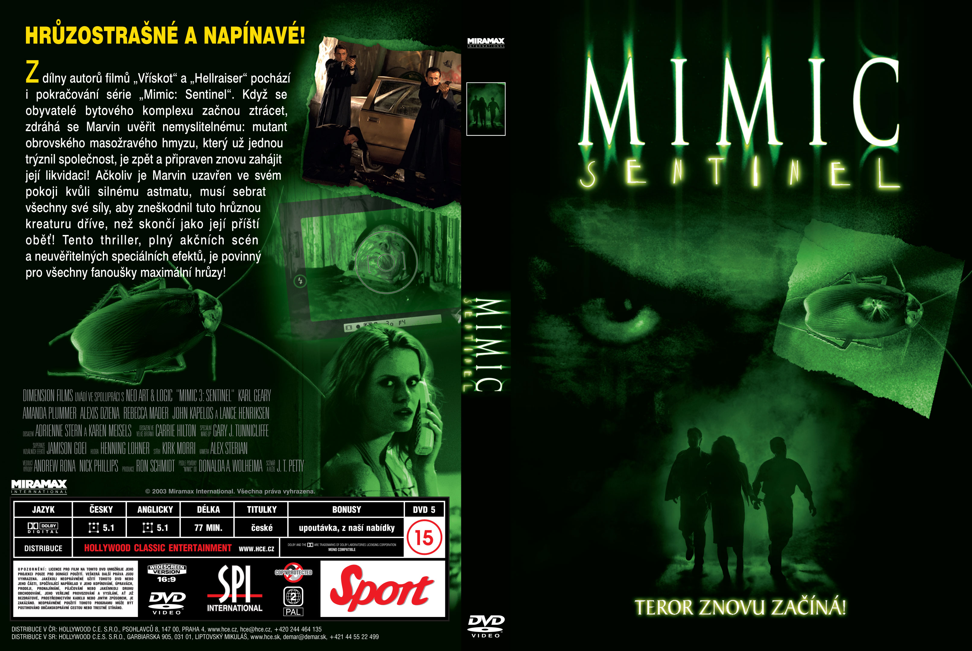 DVD Mimic: Sentinel