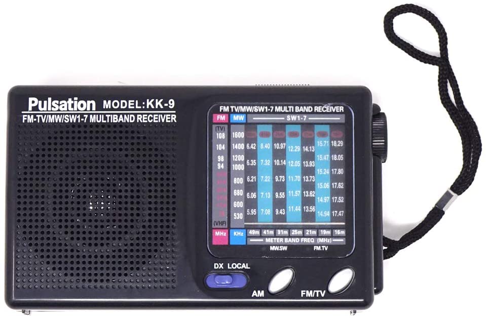 PULSATION rádio KK9 FM,AM - 7 frekvenčných pásiem