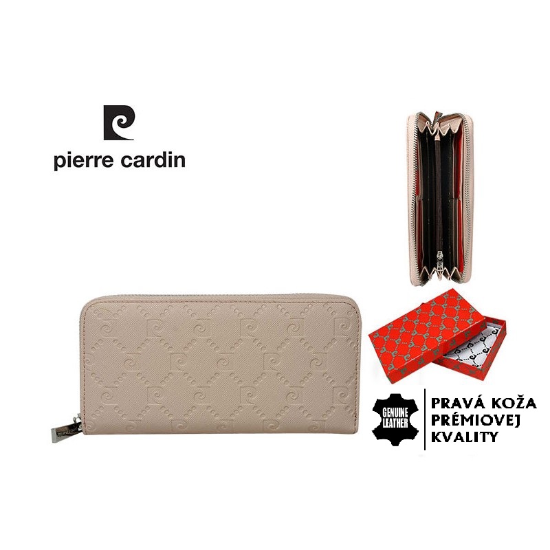 Dámska kožená peňaženka Pierre Cardin - ROSA ANTICO - 8822