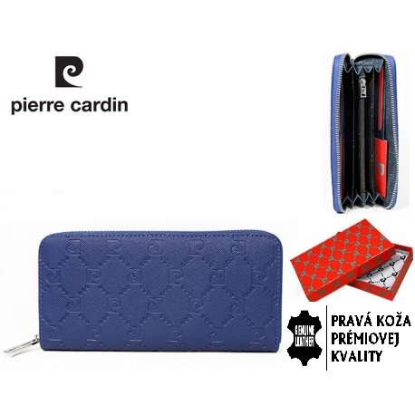 Dámska kožená peňaženka Pierre Cardin - BLUE - 8822